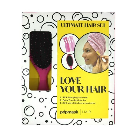 PopMask Ultimate Hair Set Love Your Hair - Pink - Picture 2 of 3